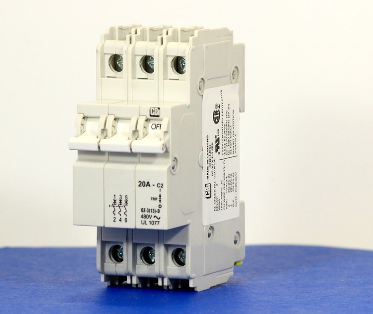 QZD38220 (3 Pole, 20A, 277/480VAC, UL Recognized (UL 1077))