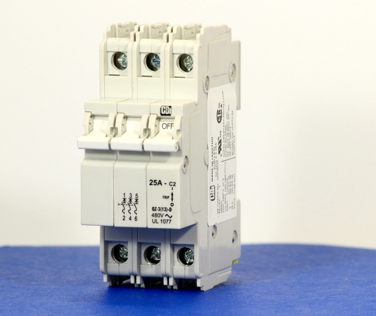 QZD38225 (3 Pole, 25A, 277/480VAC, UL Recognized (UL 1077))