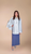 Drawstring Hooded Cape (White)