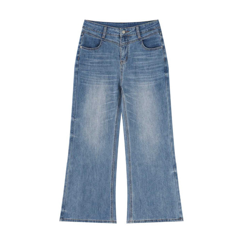Women’s Vintage Wash Wide Leg Jeans #MDoj
