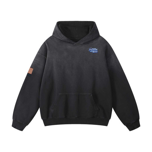 Heavyweight Sunfade Oversized Hoodie #FZQY