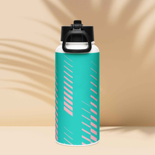 Stainless Steel Water Bottle with Straw Lid for Easy Hydration Marvin Chambers music YOUTH CLOTHING COLLECTION
