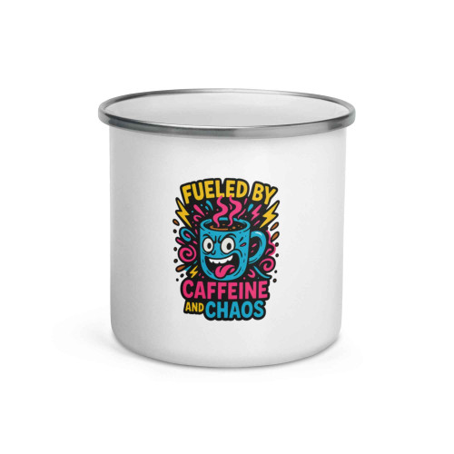 Enamel Coffee Mug - Durable and Stylish for Every Adventure