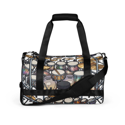 All-Over Print Gym Bag - Stylish, Durable, and Functional Workout Companion Marvin Chambers music LUGGAGE and BAGS