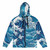 Unisex zip hoodie fabric is double-layered