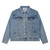 Unisex Vintage Wash Denim Jacket #Pgfa