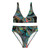Recycled High-Waisted Bikini for Sustainable Beach Fashion