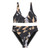 Recycled high waisted bikini for Sustainable Style Marvin Chambers music SWIMWEAR and BEACH TOWELS