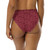 Recycled high-waisted bikini bottom