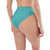 Recycled High-Waisted Bikini Bottom for Eco-Friendly Beach Style