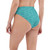 Recycled High-Waisted Bikini Bottom for Eco-Friendly Beach Style