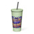 Insulated Tumbler with Straw for Hot and Cold Beverages