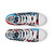 Men’s high top canvas shoes US Flag