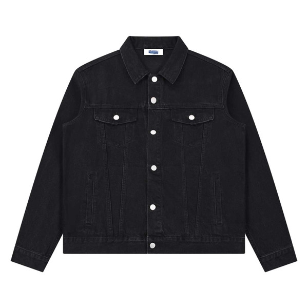 Unisex Vintage Wash Denim Jacket #Pgfa