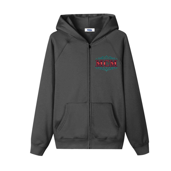 Essential Zip-up Fleece Hoodie #WCBZ