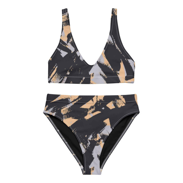 Recycled high waisted bikini for Sustainable Style