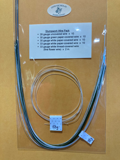 Mixed pack of stumpwork wire