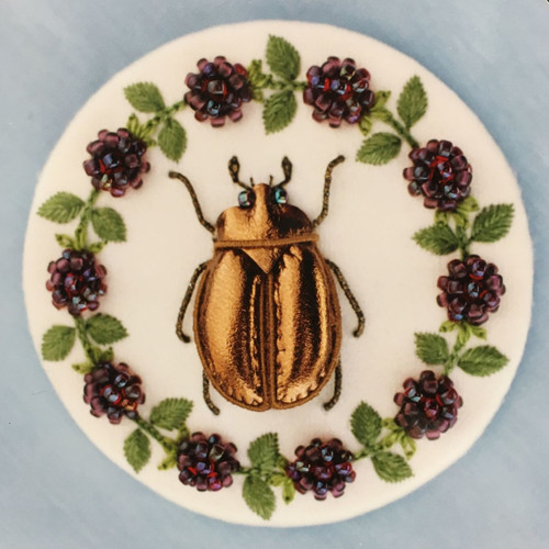 Beetle and Boysenberries Beetle and Boysenberries