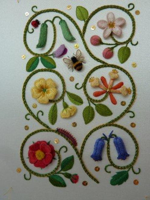 Elizabethan Flower Panel Class