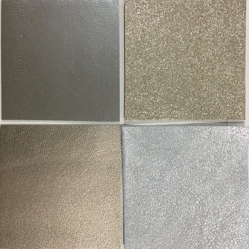 Leather assortment 6 - Pale metallic Leather assortment 6 - Pale metallic