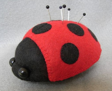 Ladybird Pincushions