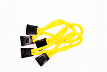 Fishbone Offroad Paracord Zipper Pulls 5 Pcs Yellow - FB51279-Y