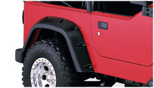Bushwacker 97-06 Jeep TJ Pocket Style Flares 2pc - Black - 10042-07