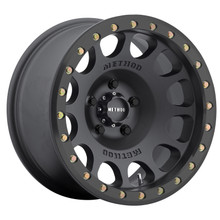 Method MR105 Beadlock 17x8.5 0mm Offset 8x6.5 130.81mm CB Matte Black w/BH-H24125 Wheel - MR10578580500B