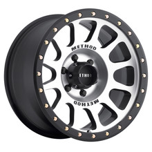 Method MR305 NV 16x8 0mm Offset 6x5.5 108mm CB Machined/Black Street Loc Wheel - MR30568060300