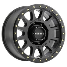 Method MR305 NV HD 17x8.5 0mm Offset 8x170 130.81mm CB Matte Black Wheel - MR30578587500H