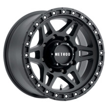 Method MR312 18x9 +18mm Offset 8x170 130.81mm CB Matte Black Wheel - MR31289087518