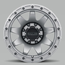Method MR317 20x9 +18mm Offset 8x180 130.81mm CB Matte Titanium Wheel - MR31729088818