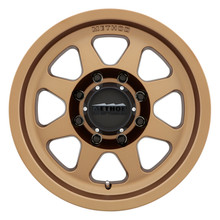 Method MR701 17x8.5 0mm Offset 8x6.5 130.81mm CB Method Bronze Wheel - MR70178580900