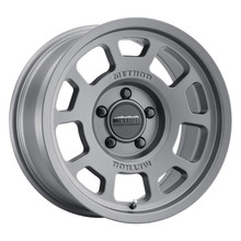 Method MR705 17x8.5 0mm Offset 5x150 110.5mm CB Matte Black Wheel - MR70578558500