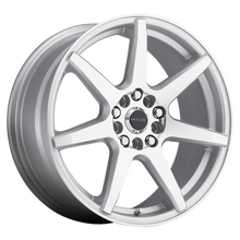 Raceline 131S Evo 18x7.5in / 5x108/5x114.3 BP / 42mm Offset / 72.62mm Bore - Silver & Machined Wheel - 131S-87592+42