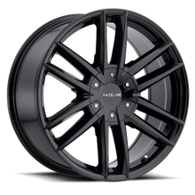 Raceline 158B Impulse 18x8in / 5x110/5x114.3 BP / 35mm Offset / 72.62mm Bore - Gloss Black Wheel - 158B-88088+35