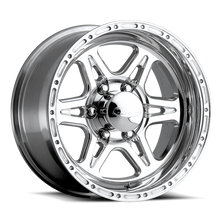 Raceline 886 Renegade 17x9in / 5x127 BP / 0mm Offset / 83.82mm Bore - Polished Wheel - 886-79050