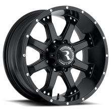 Raceline 991B Assault 17x9in / 6x139.7 BP / 25mm Offset / 106.1mm Bore - Satin Black Wheel - 991B-79060+25