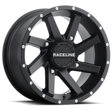 Raceline A82B Twist 14x7in / 4x137 BP / 10mm Offset / 110.18mm Bore - Satin Black Wheel - A82B-47037-52