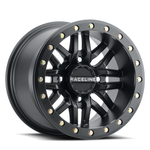 Raceline A91B Ryno 15x8in / 4x137 BP / 10mm Offset / 110.18mm Bore - Satin Black Beadlock Wheel - A91B-57037-52