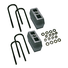 Superlift 99-10 Ford F-250 SuperDuty 4in Block Kit w/ 3 7/8 AxleTube w/o Top Mounted Overload Leaf - 9249