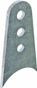 RockJock Antirock Sway Bar Universal End Link Axle Bracket Steel 3-Hole Weld-On - CE-9901G