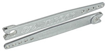 RockJock TJ/LJ Antirock Aluminum Sway Bar Arms 18in Long Machined Front Pair - CE-9904-18M