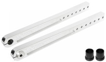 RockJock Antirock Aluminum PreRunner Arms 21in-27in Long C-C 35 Spline w/ Hardware - RJ-202005-101
