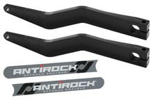 RockJock Antirock Fabricated Steel Sway Bar Arms 15.2in Long 2.5in Offset Bend w/ Stickers Pair - RJ-202008-101