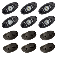Rigid Industries Rock Light Kit- Red (6 lights) - 400263