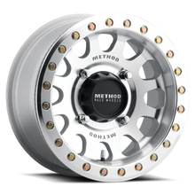 Method MR401 UTV Beadlock 15x7 +38mm Offset 6 x 139.7 BP 81.80mm CB Raw Machined Wheel w/ BH-H24100 - MR40157060352B