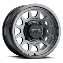 Method MR414 Bead Grip 15x7 / 5+2/38mm Offset / 4x136 / 106mm CB Graphite Wheel - MR414570471252