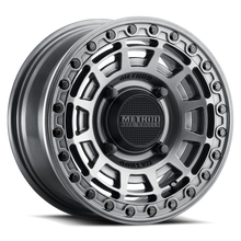 Method MR415 Beadlock 15x7 / 5+2/38mm Offset / 4x136 / 106mm CB Graphite Wheel - Gloss Graphite Ring - MR415570471252B