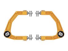 ICON 2024 Toyota Tacoma Billet Upper Control Arm w/ Delta Joint Pro - Gold Anodized - 58552GDJ